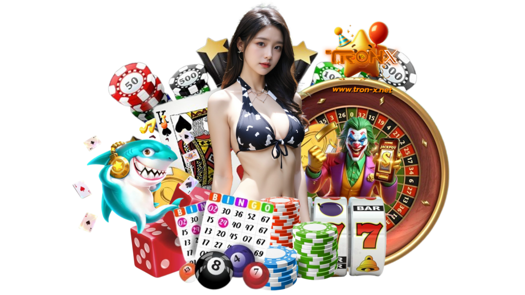 tronx ความสนุกและประสิทธิภาพการใช้งาน ระบบของหน้าเกมออกแบบ